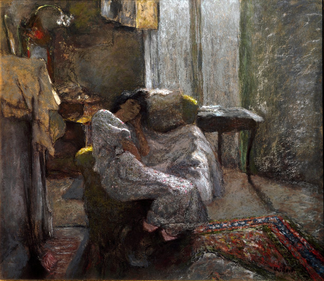 Portret van Madame Hessel door Edouard Vuillard