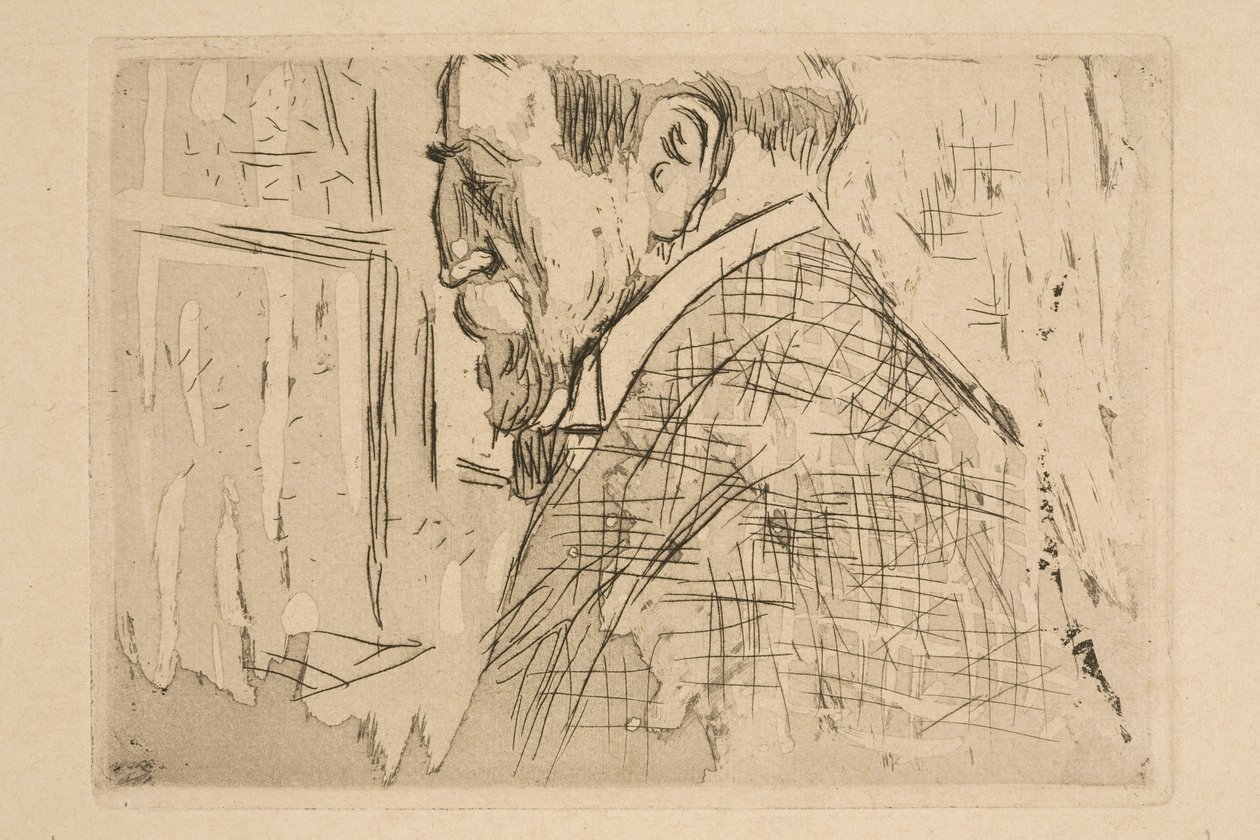 Portret van Théo Van Rysselberghe door Edouard Vuillard