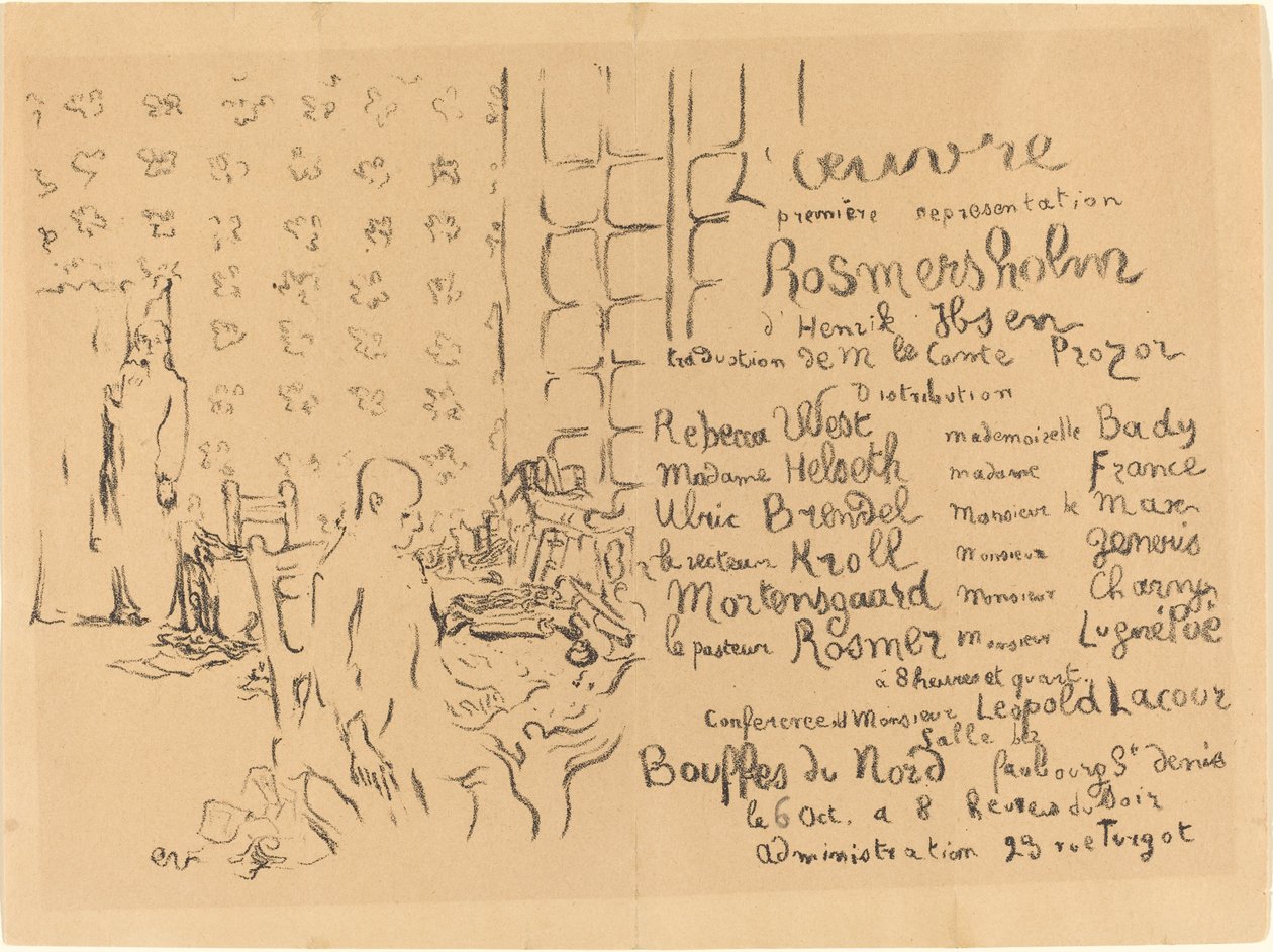 Rosmersholm door Edouard Vuillard