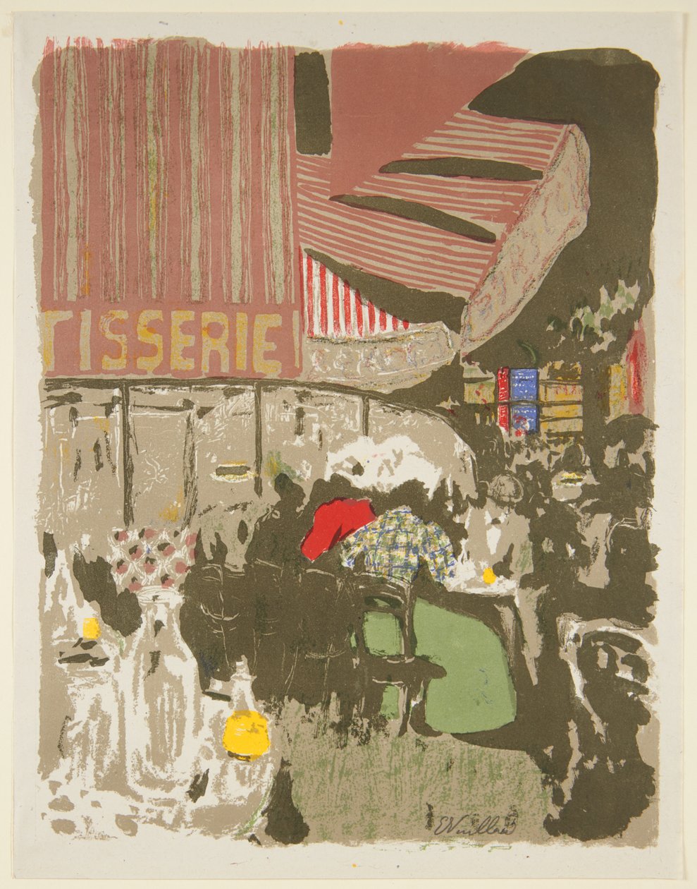 Die Konditorei door Edouard Vuillard