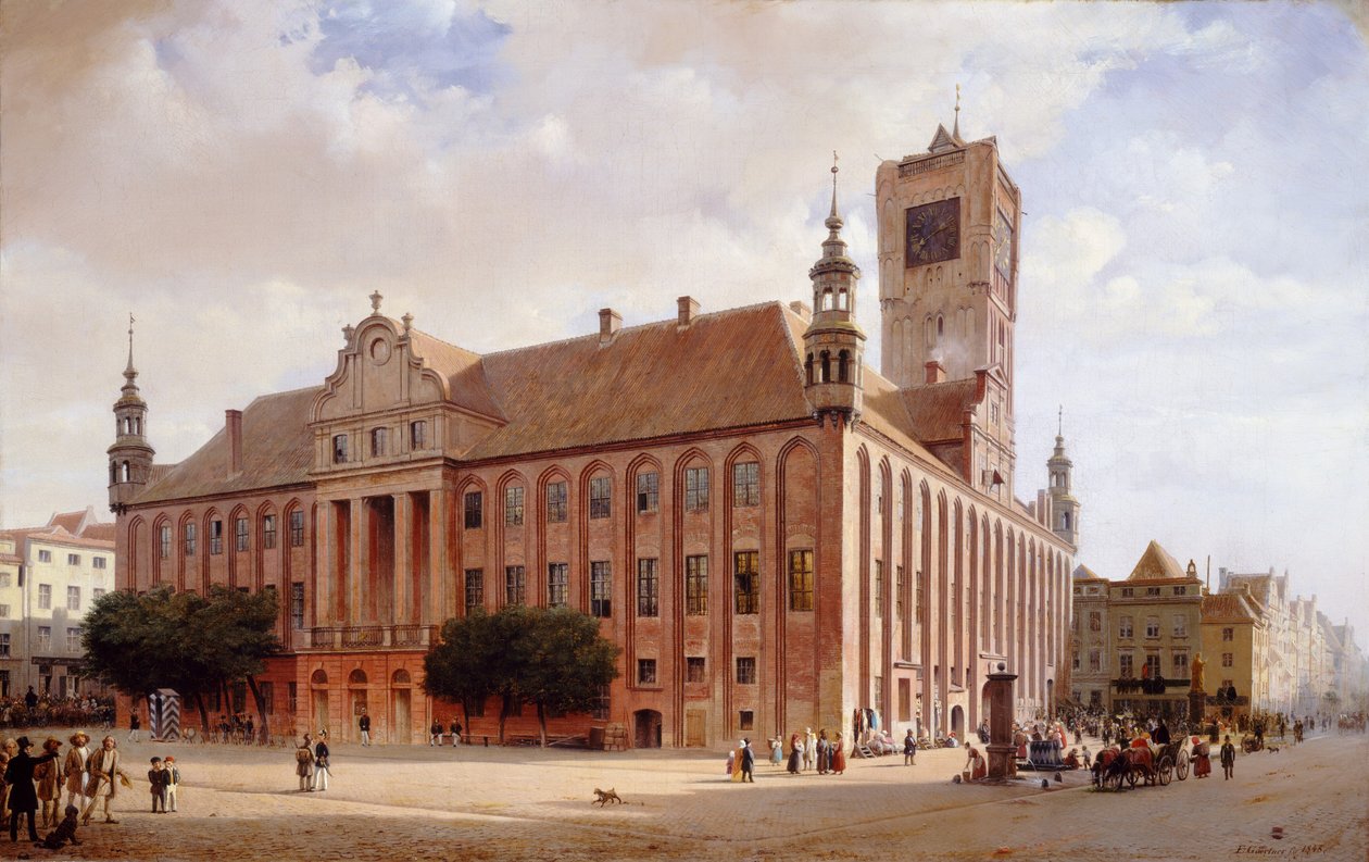 Stadhuis van Thorn door Eduard Gaertner