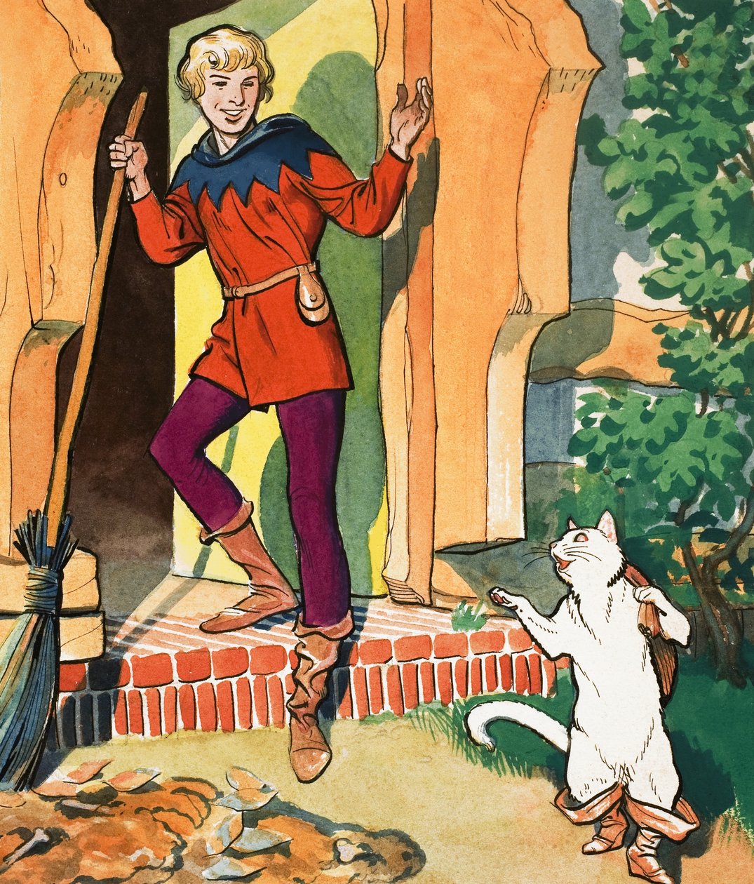 Het verhaal van Puss-in-Boots door Eduardo Teixeira Coelho
