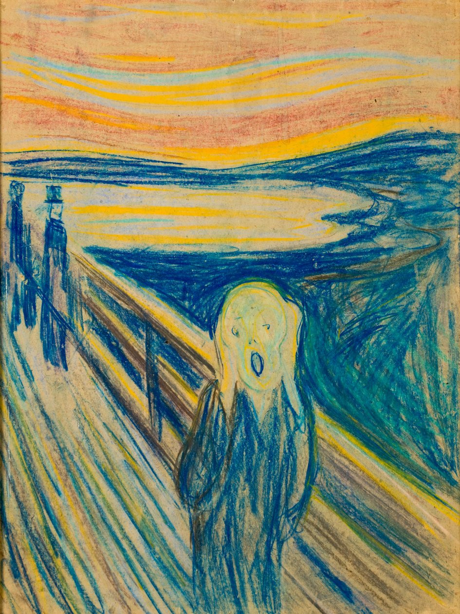 De Schreeuw door Edvard Munch