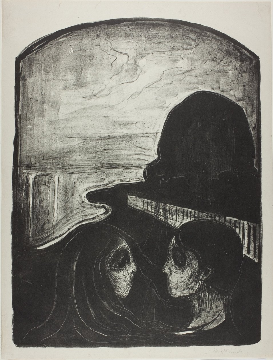Aantrekking I door Edvard Munch