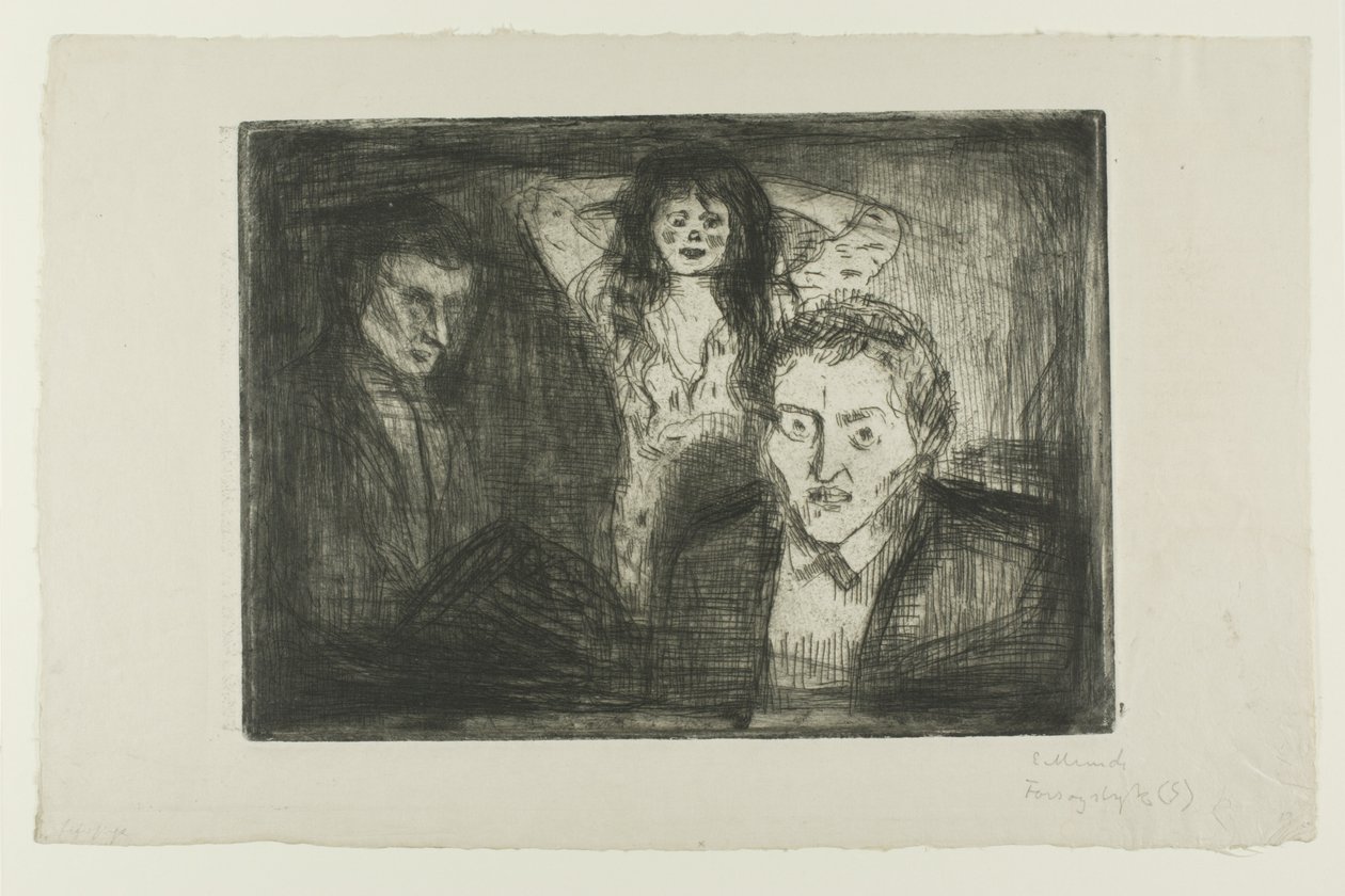Jaloezie door Edvard Munch