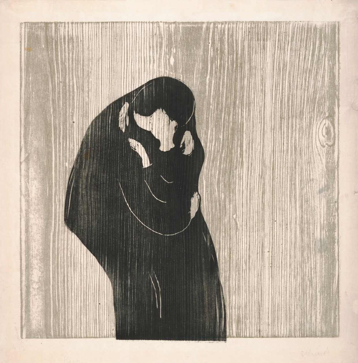 Kus door Edvard Munch