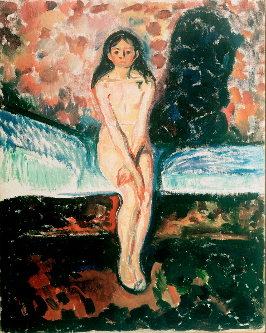 Puberteit Studie door Edvard Munch