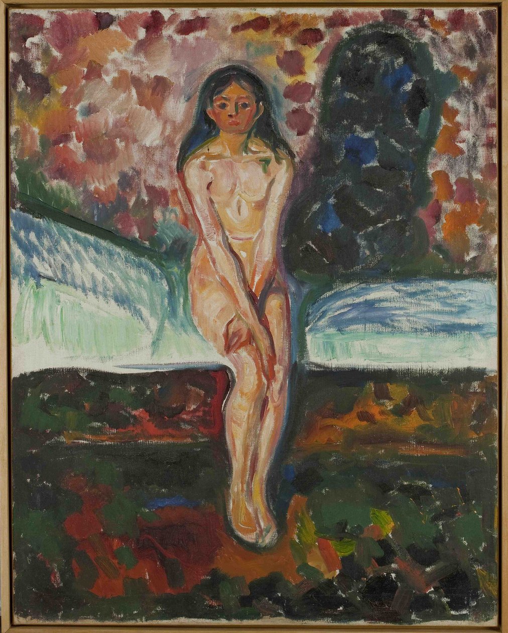 Puberteit door Edvard Munch