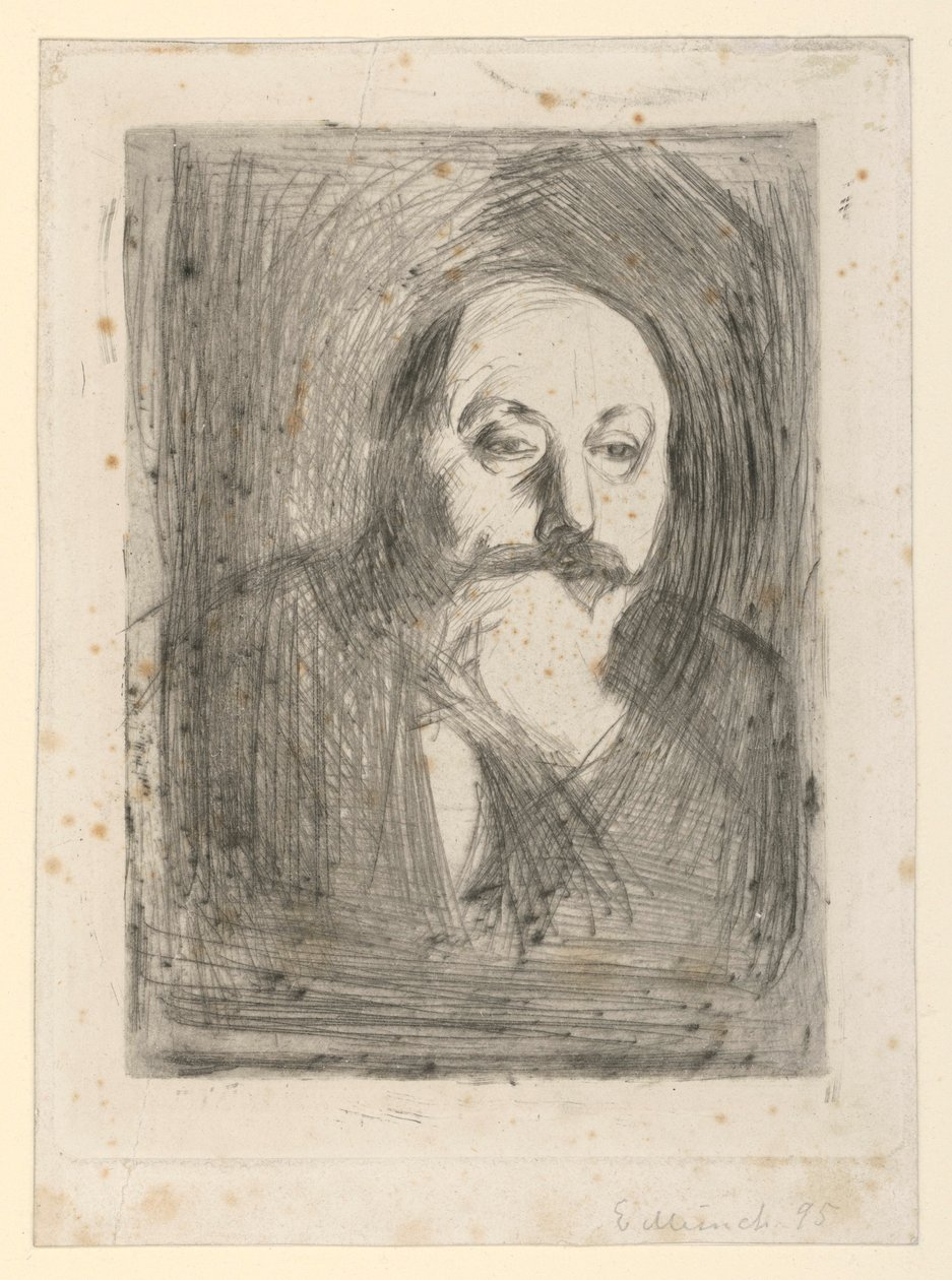 Richard Mengelberg door Edvard Munch
