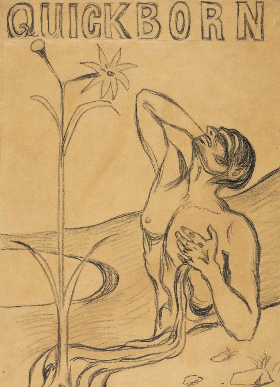 De Bloem van Pijn, 1898 door Edvard Munch