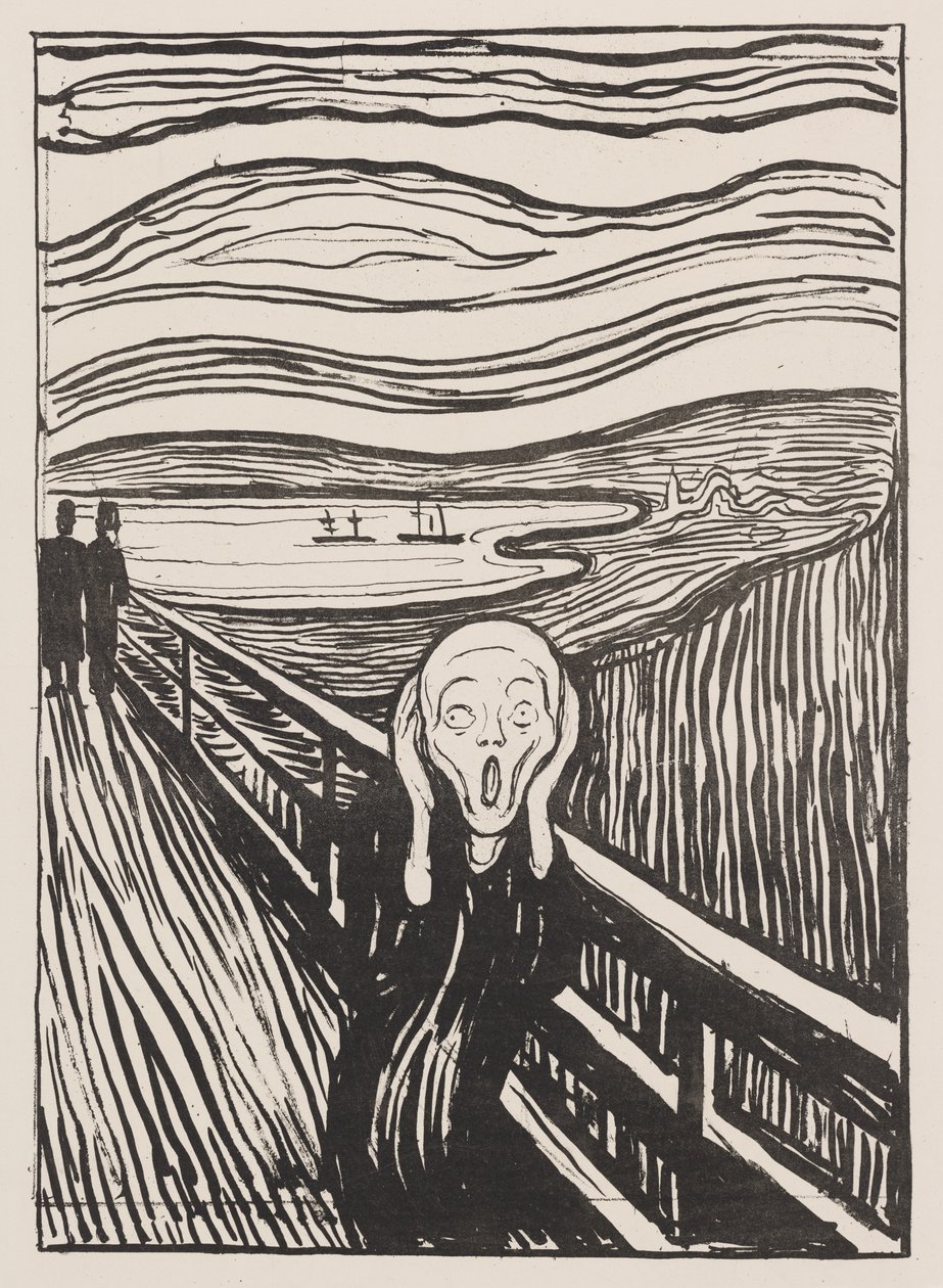 De Schreeuw door Edvard Munch
