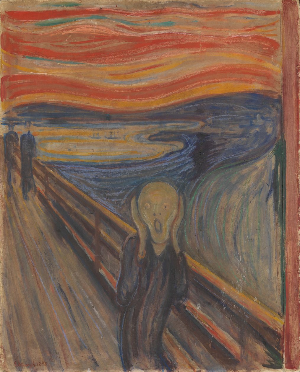 De schreeuw door Edvard Munch