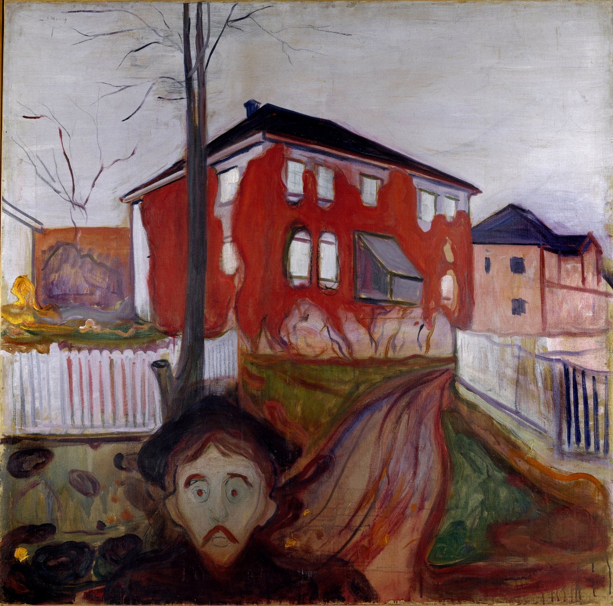 De Maagd Rode Wijnstok door Edvard Munch