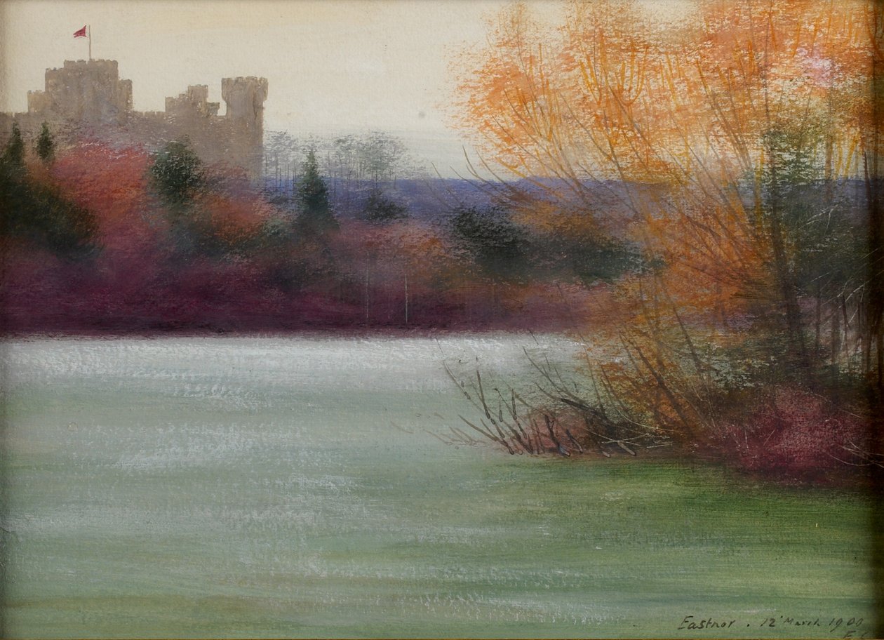 Eastnor Castle, 1900 door Edward Clifford