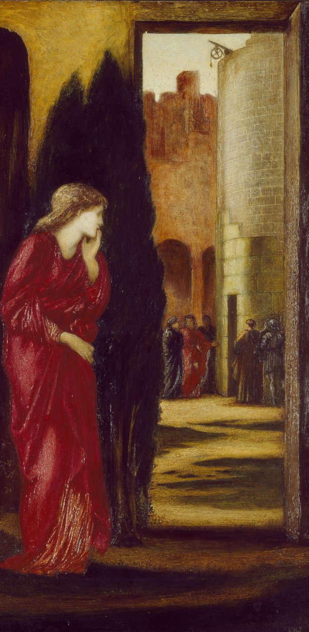 Danaë en de bronzen toren, 1872 door Edward Burne Jones
