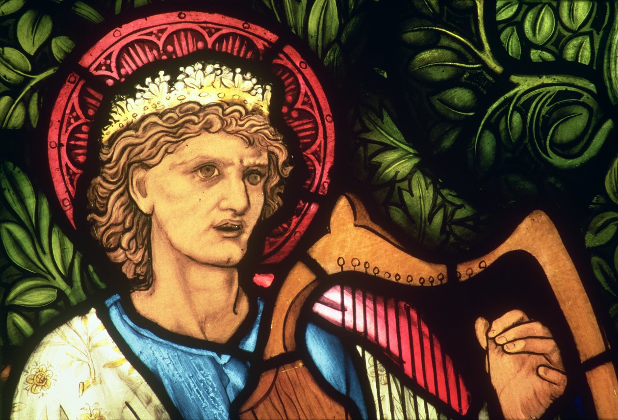 Koning David door Edward Burne Jones