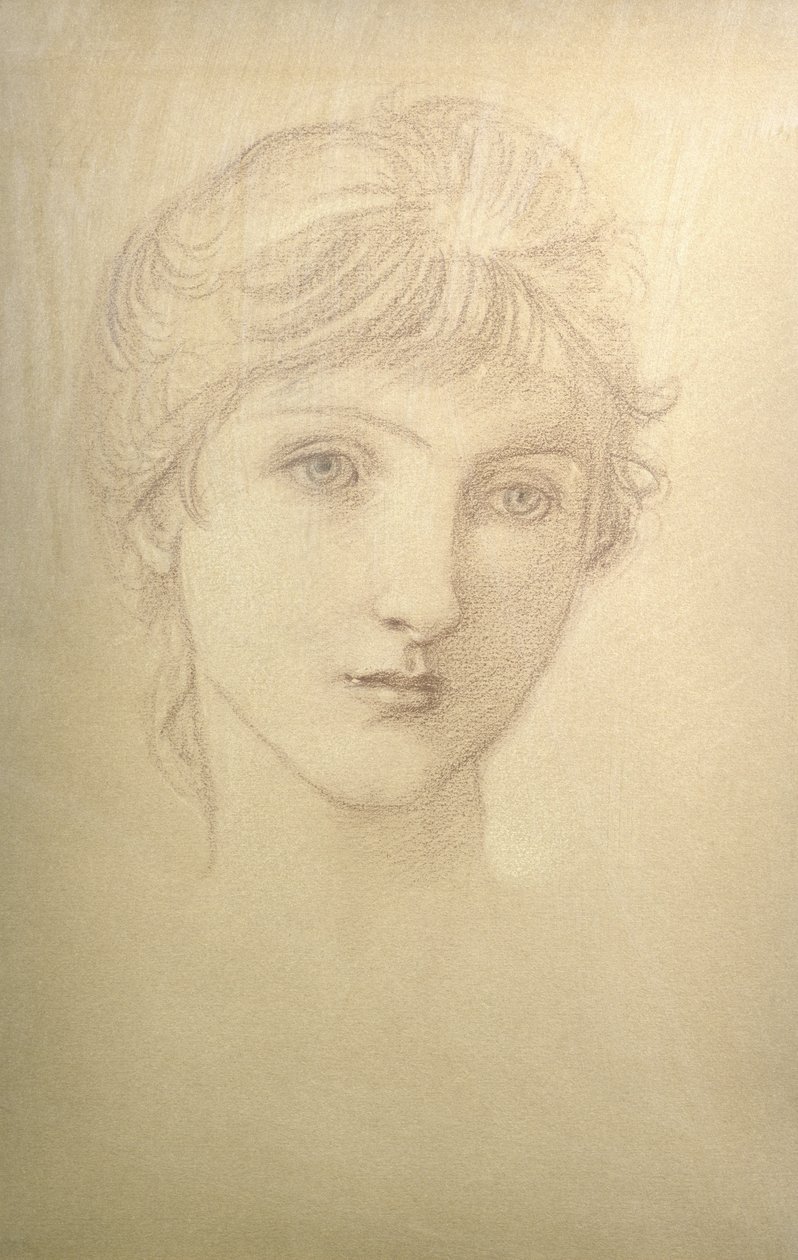 Portret van Margaret Burne-Jones door Edward Burne Jones