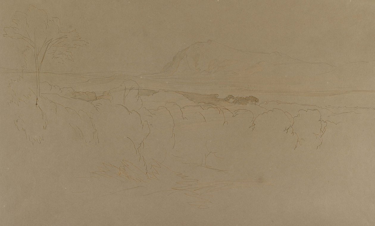 Calabrië, 1847 door Edward Lear