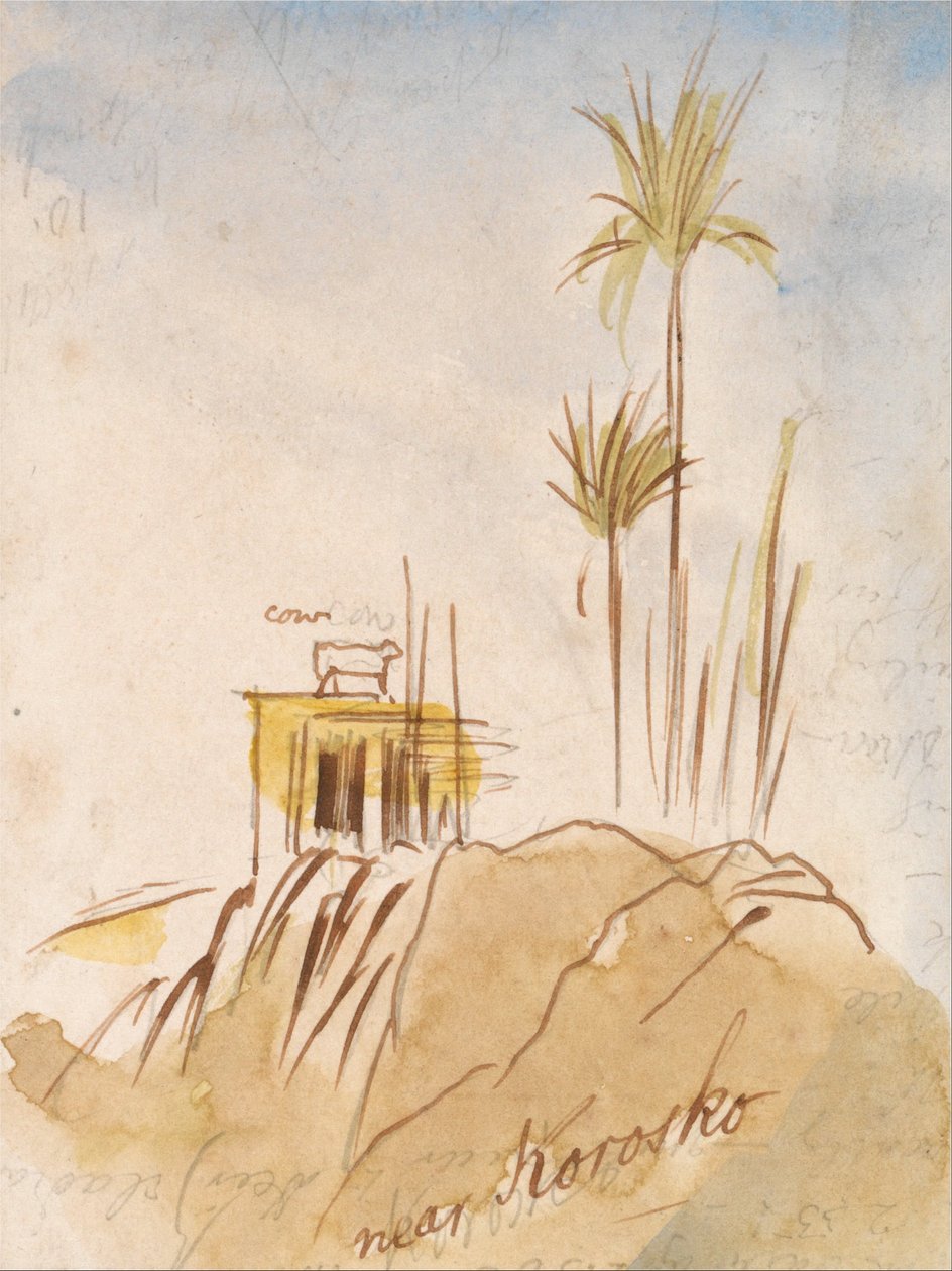 Bij Korosko door Edward Lear