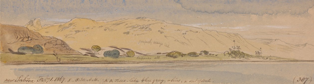 Bij Sabooa door Edward Lear