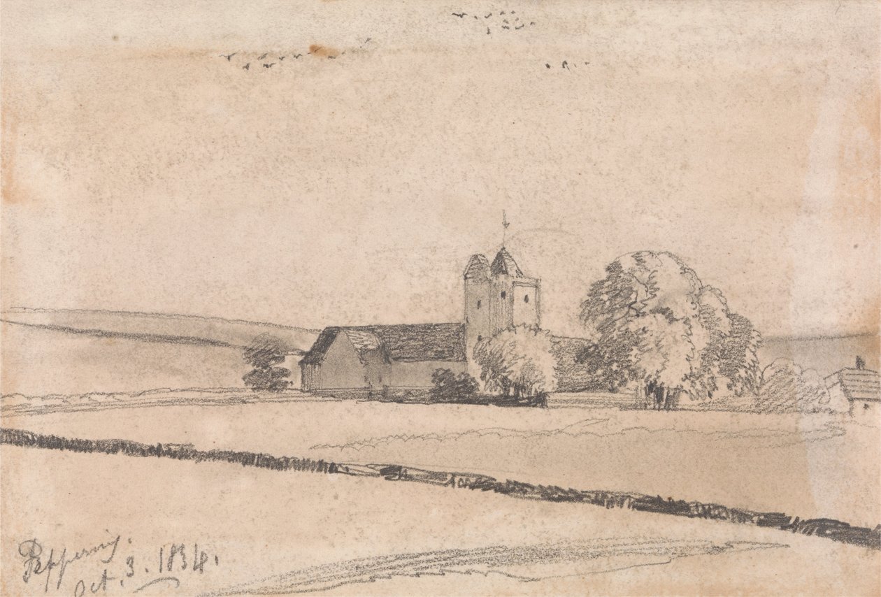 Peppering, 3 oktober 1834 door Edward Lear