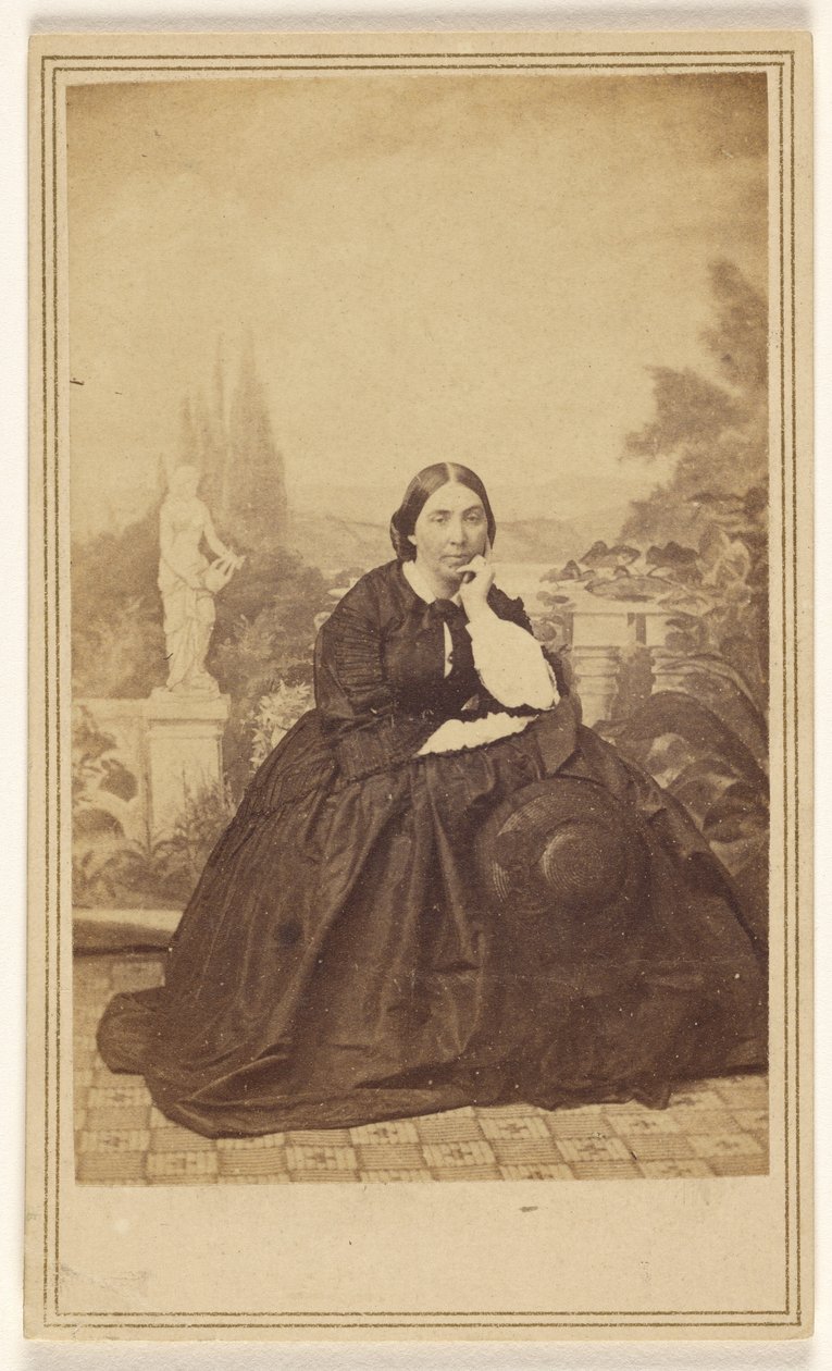 Jessie Benton Fremont, vrouw van Gen. J.C. Fremont  dochter van Sen. Thomas Hart Benton. door Edward Anthony