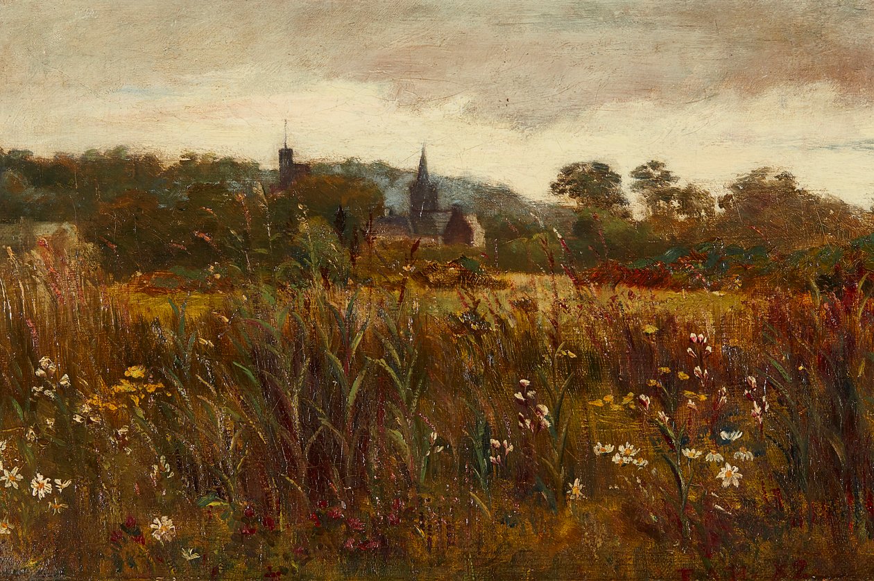 Een Glimp van Kirkcudbright door Edward Atkinson Hornel