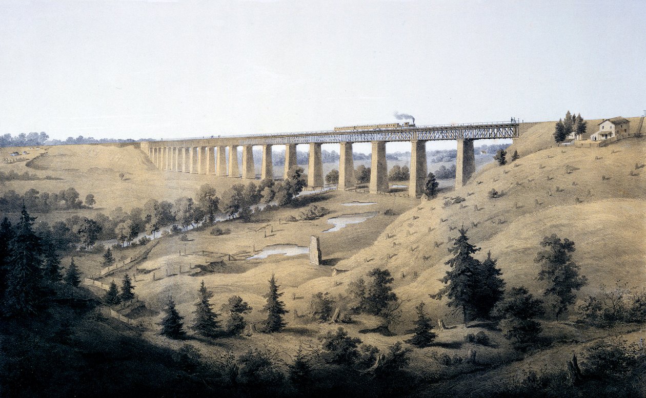 De Hoge Brug bij Farmville, Prince Edward County, uit 