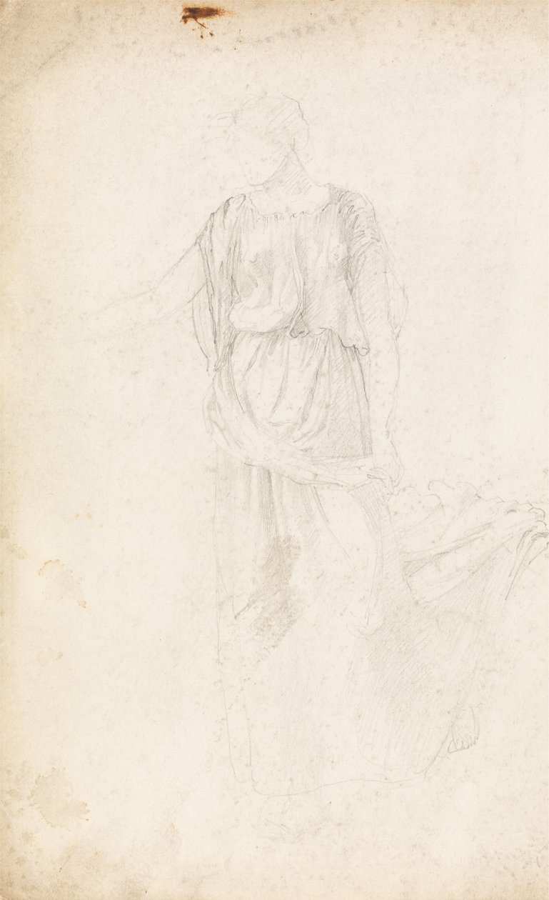 Klassieke figuur door Edward Burne-Jones