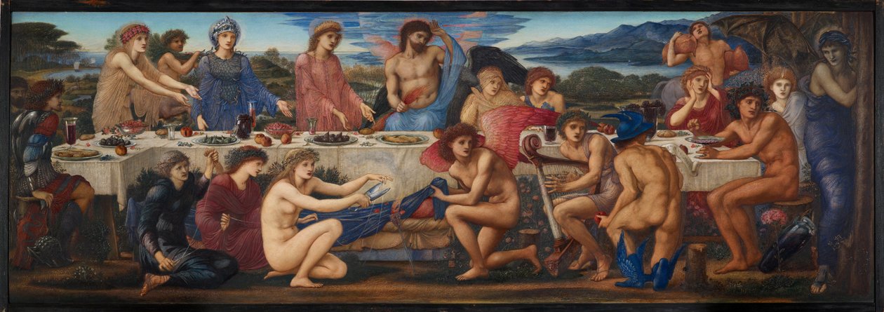 Het Feest van Peleus door Edward Burne-Jones