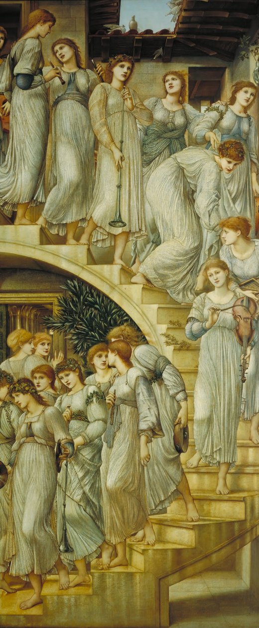 De Gouden Trappen door Edward Burne-Jones
