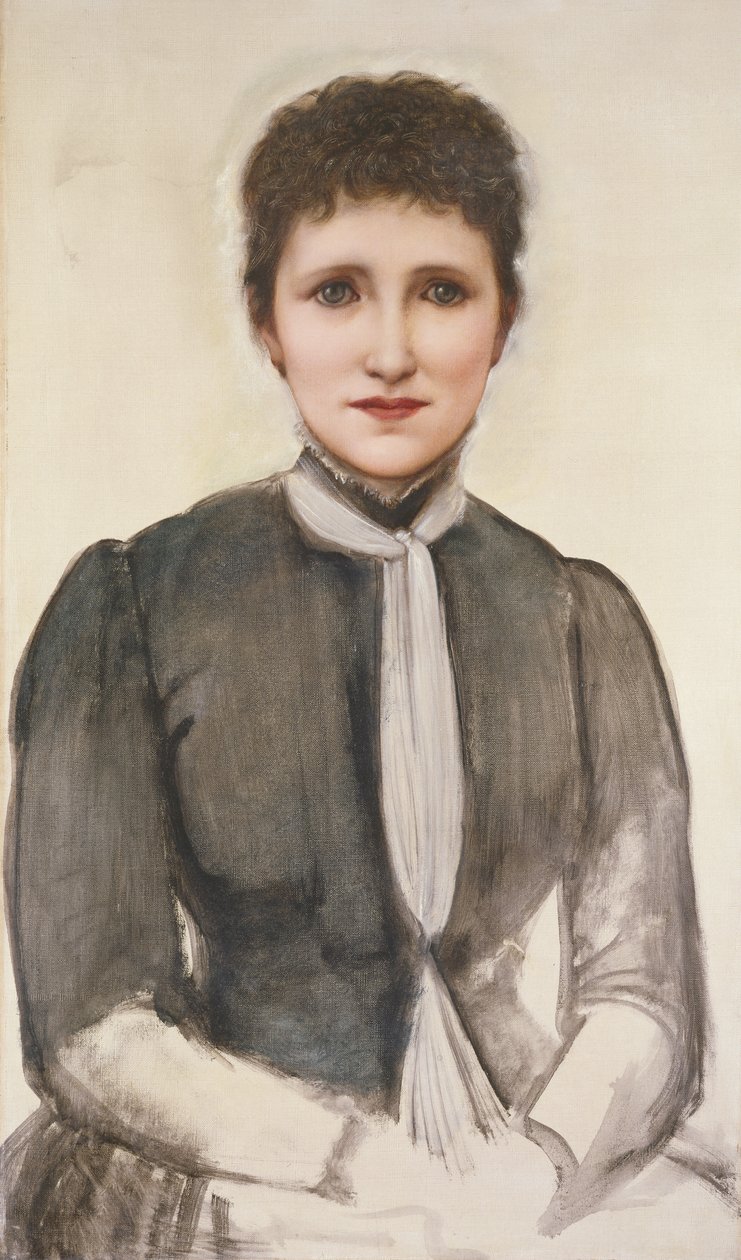 Portret van Helen Mary Gaskell, 1893 door Edward Burne Jones