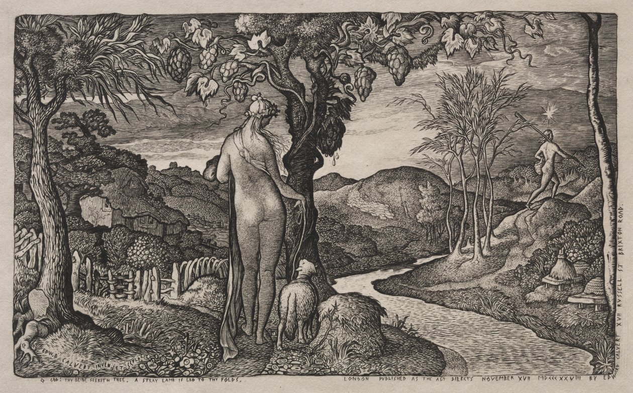 De bruid door Edward Calvert