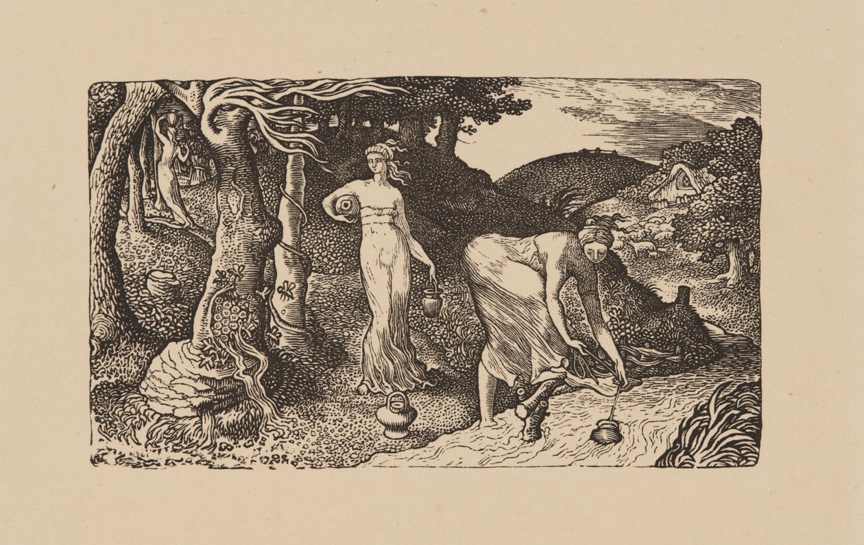 De beek door Edward Calvert