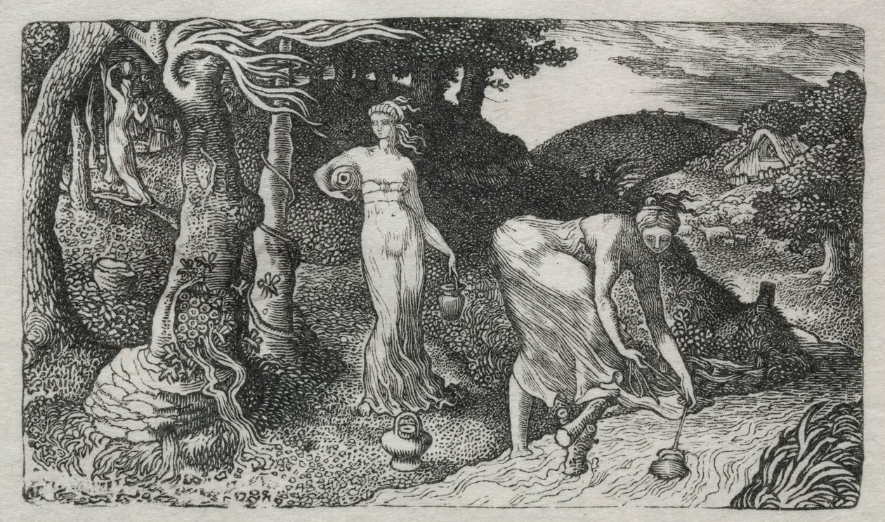 De Beek, 1829 door Edward Calvert