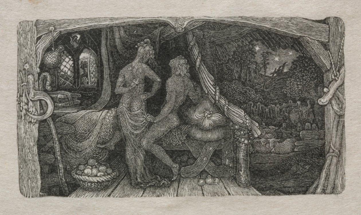De Kamer-Idylle door Edward Calvert