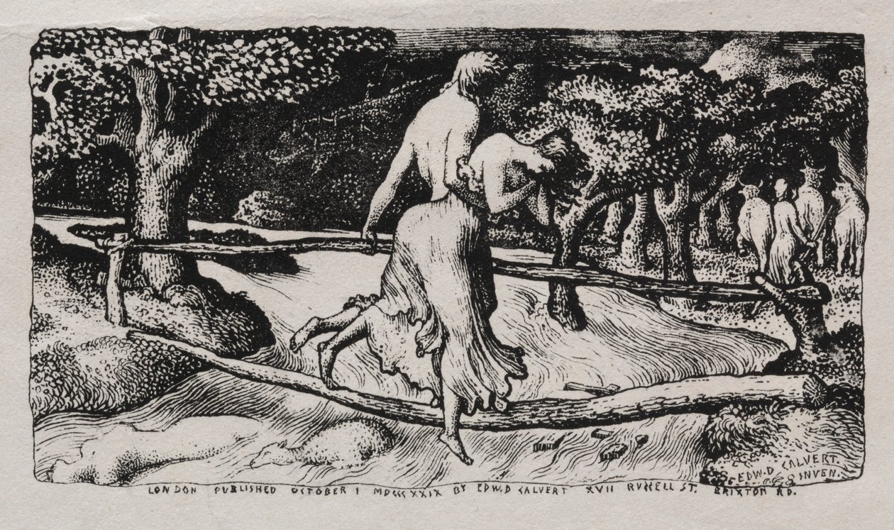 De Zondvloed door Edward Calvert