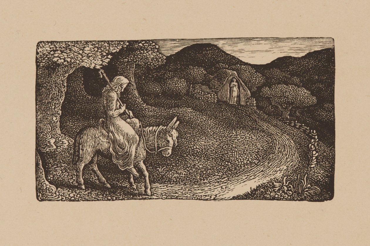 De terugkeer naar huis door Edward Calvert
