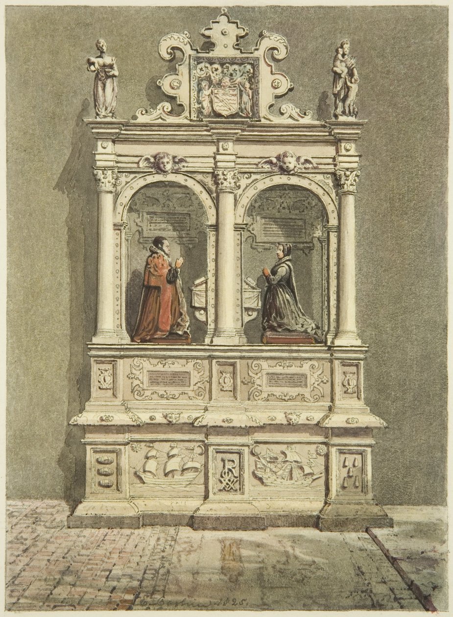 Monument van Robert Aldworth in de St. Peter