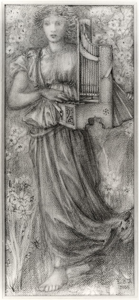 Lente door Edward Coley Burne Jones