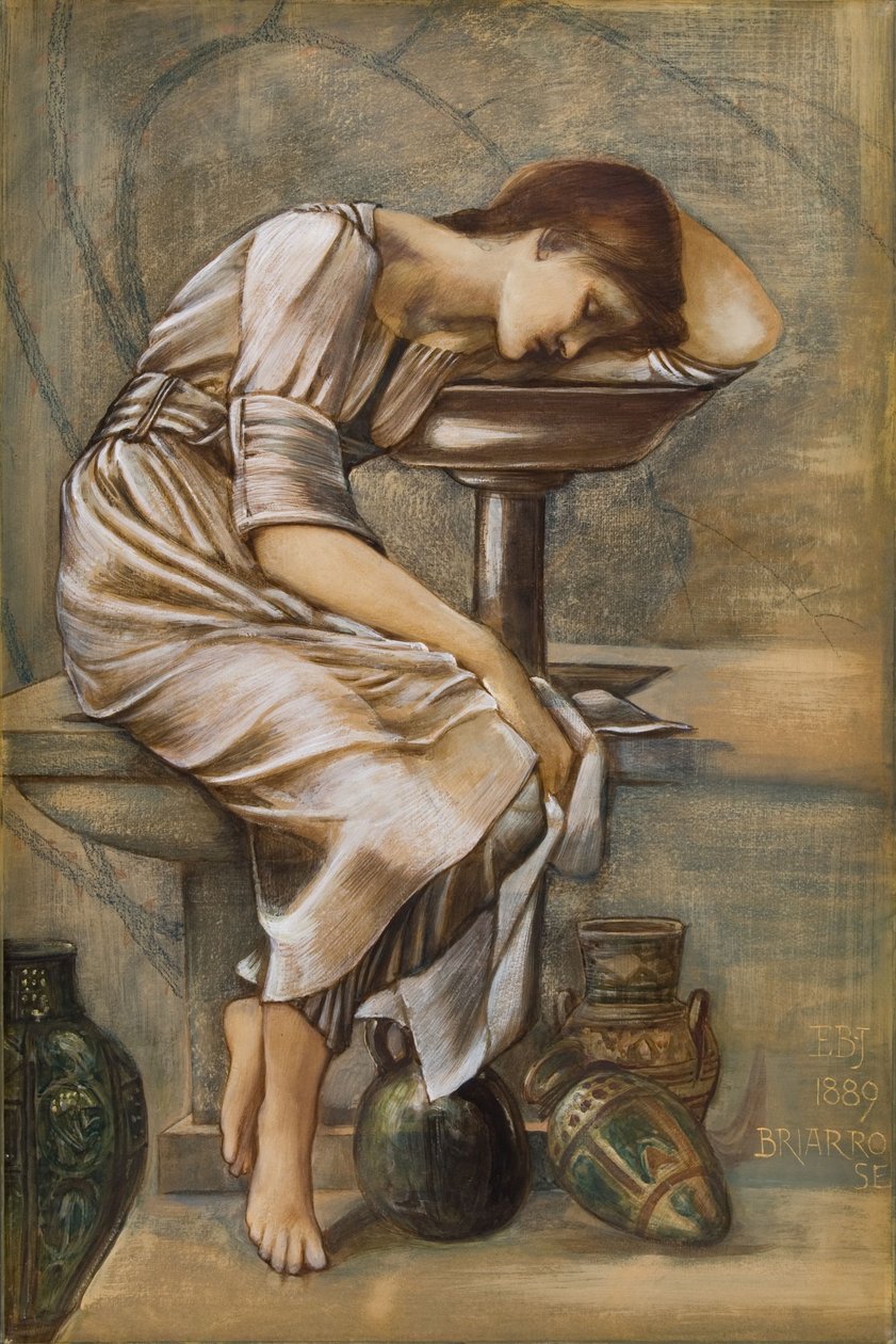 Studie voor de Briar Rose Serie door Edward Coley Burne Jones