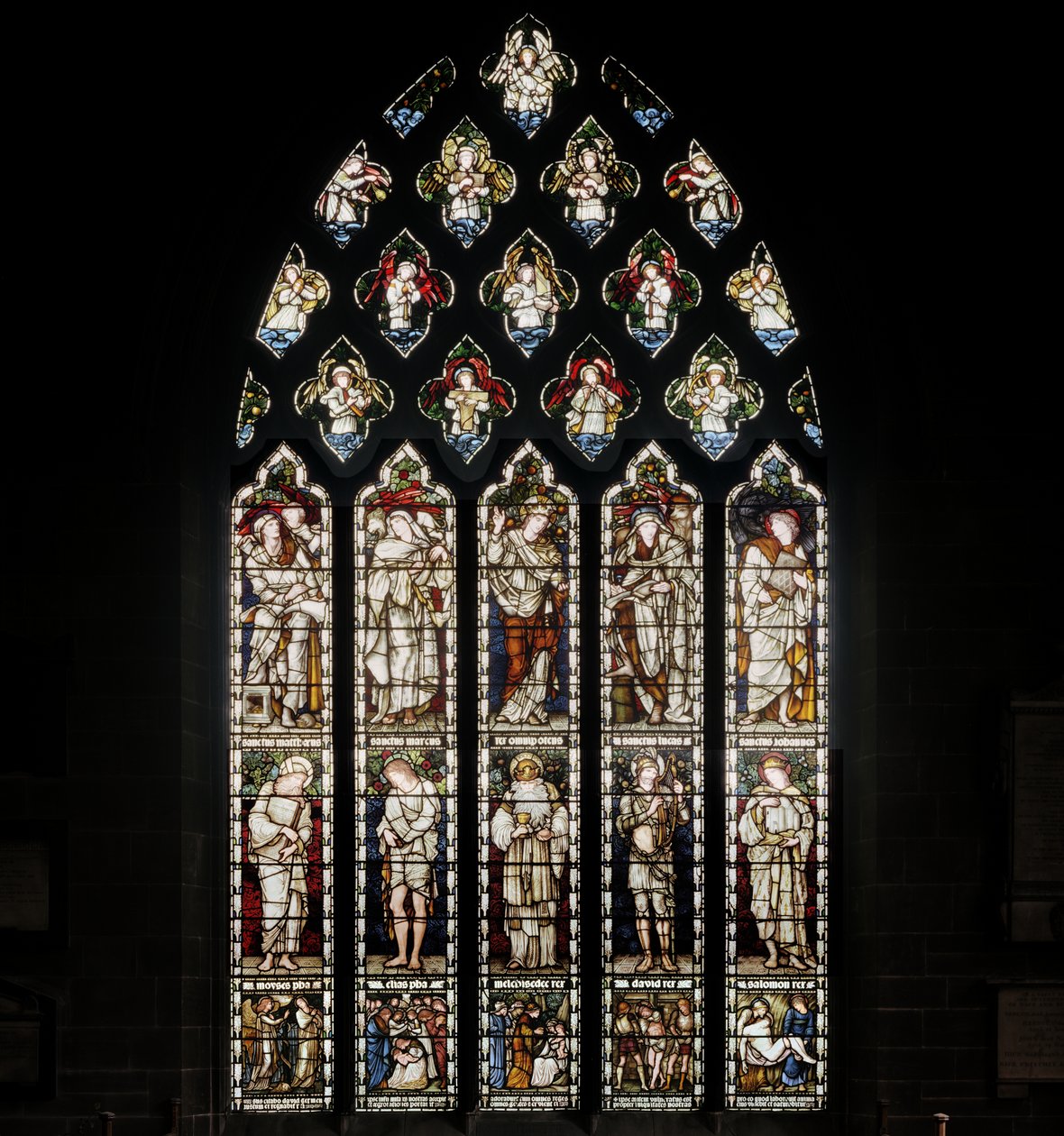 Algemeen Raam door Edward Burne-Jones