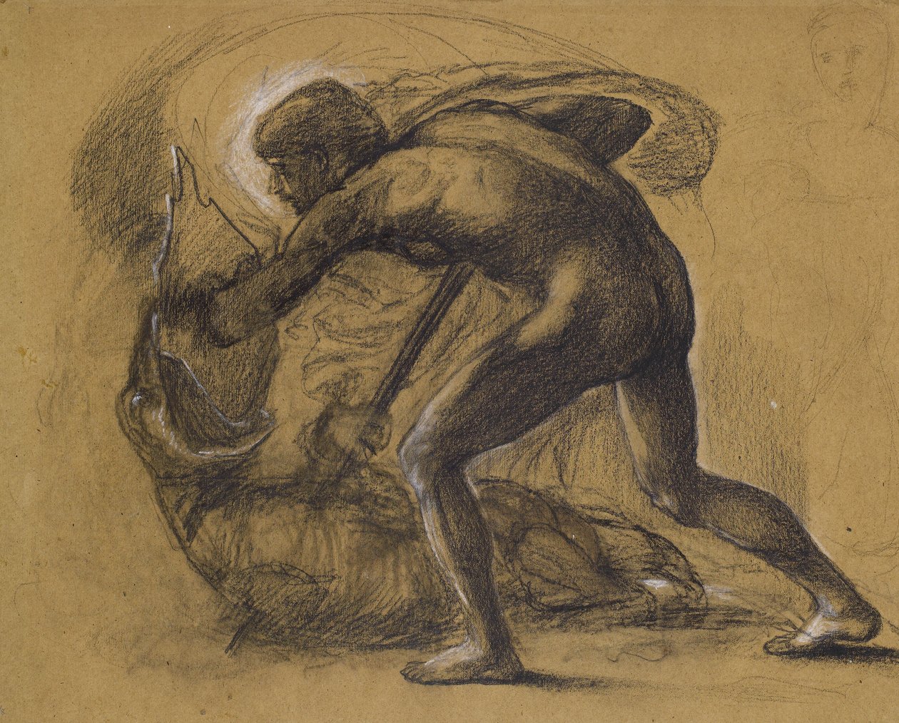 Sint Joris en de Draak door Edward Burne-Jones