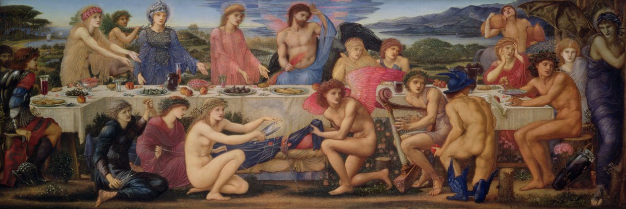 Het Feest van Peleus door Edward Burne Jones