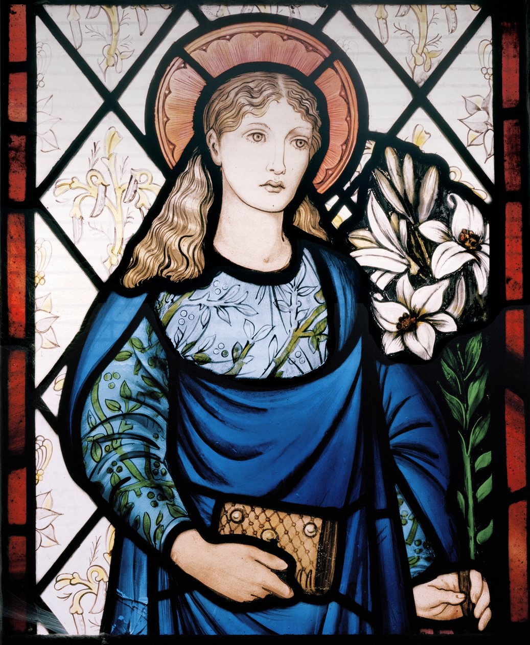 De Maagd Maria door Edward Burne Jones