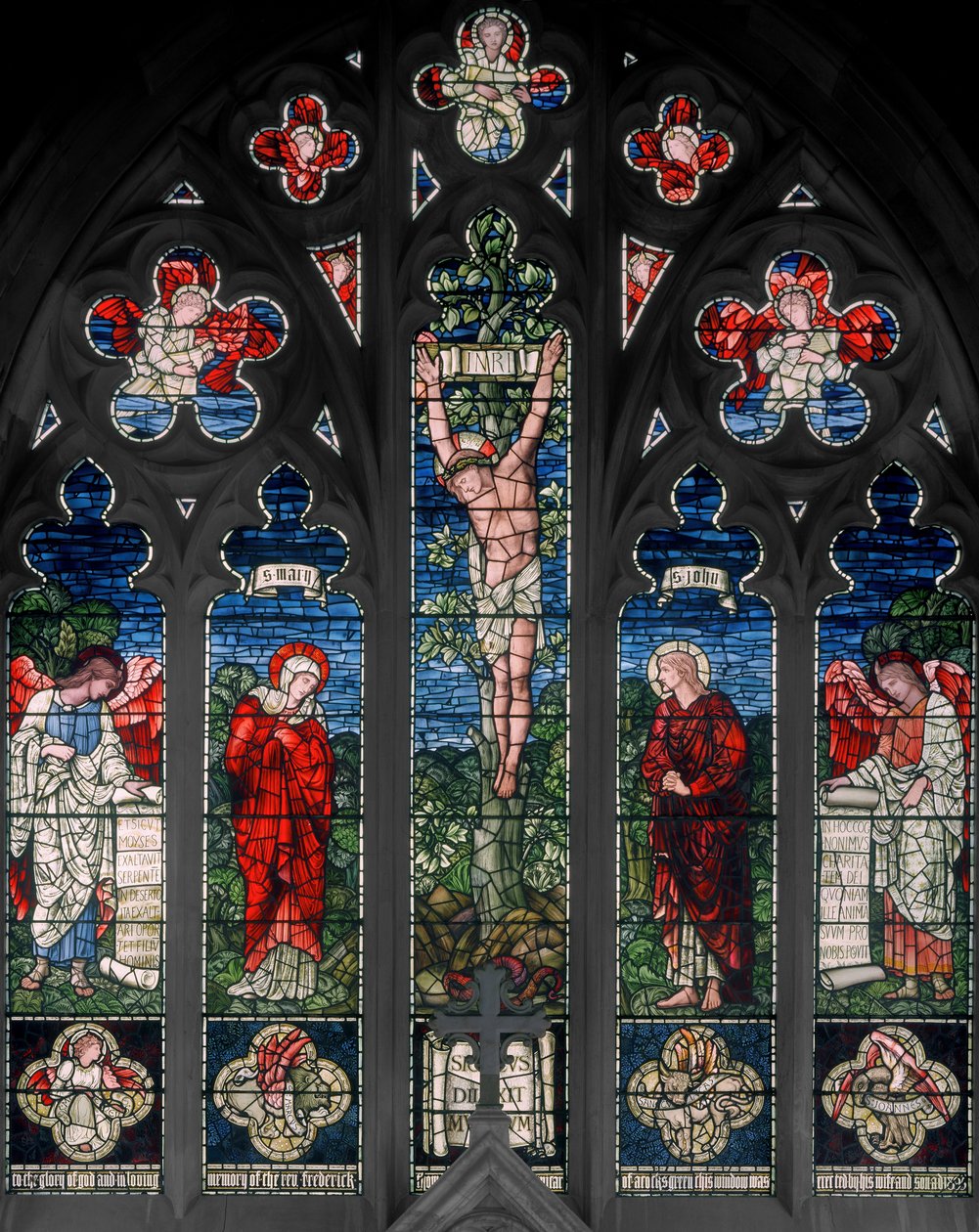 Oostelijk Raam door Edward Coley and Dearle Burne Jones