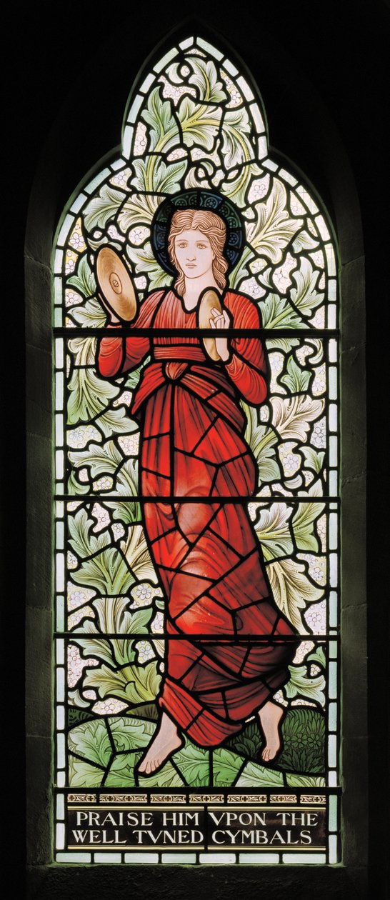 Miriam door Edward Coley and Dearle Burne-Jones