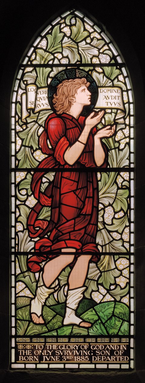 Samuel door Edward Coley and Dearle Burne Jones