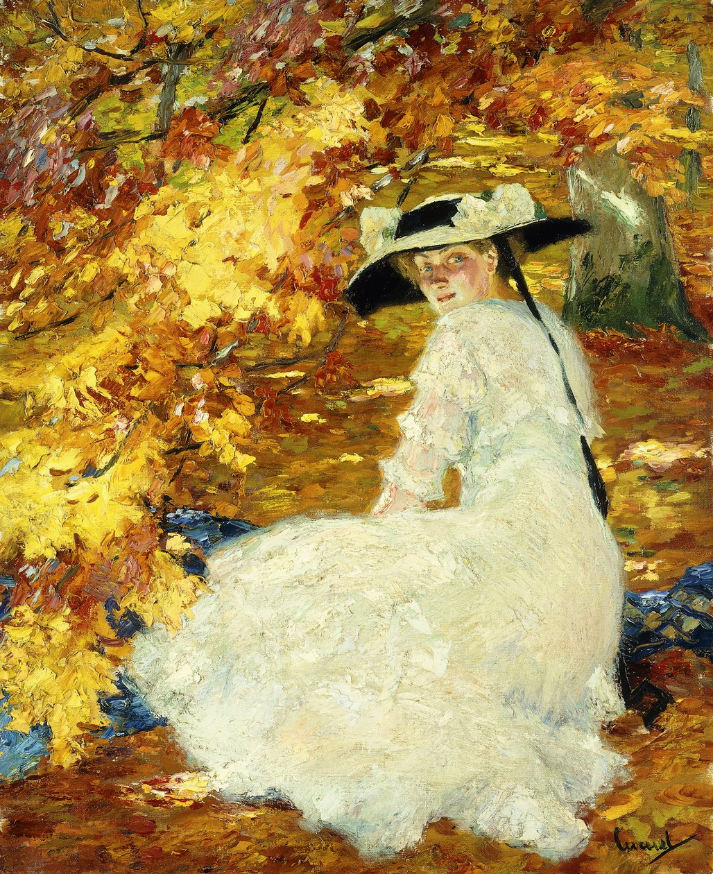 Herfsttinten door Edward Cucuel