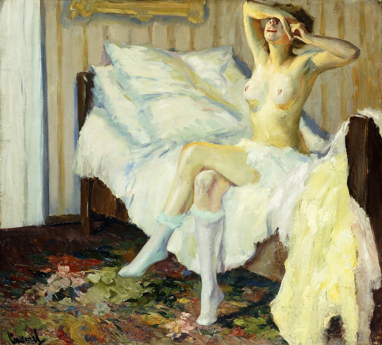 Het ontwaken door Edward Cucuel